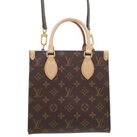 Louis Vuitton Monogram Sac Plat Bag - Picture 1 of 8